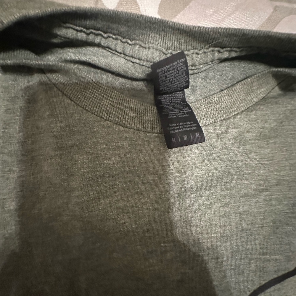 Graphic Olive Green T-Shirt - Picture 2 of 2